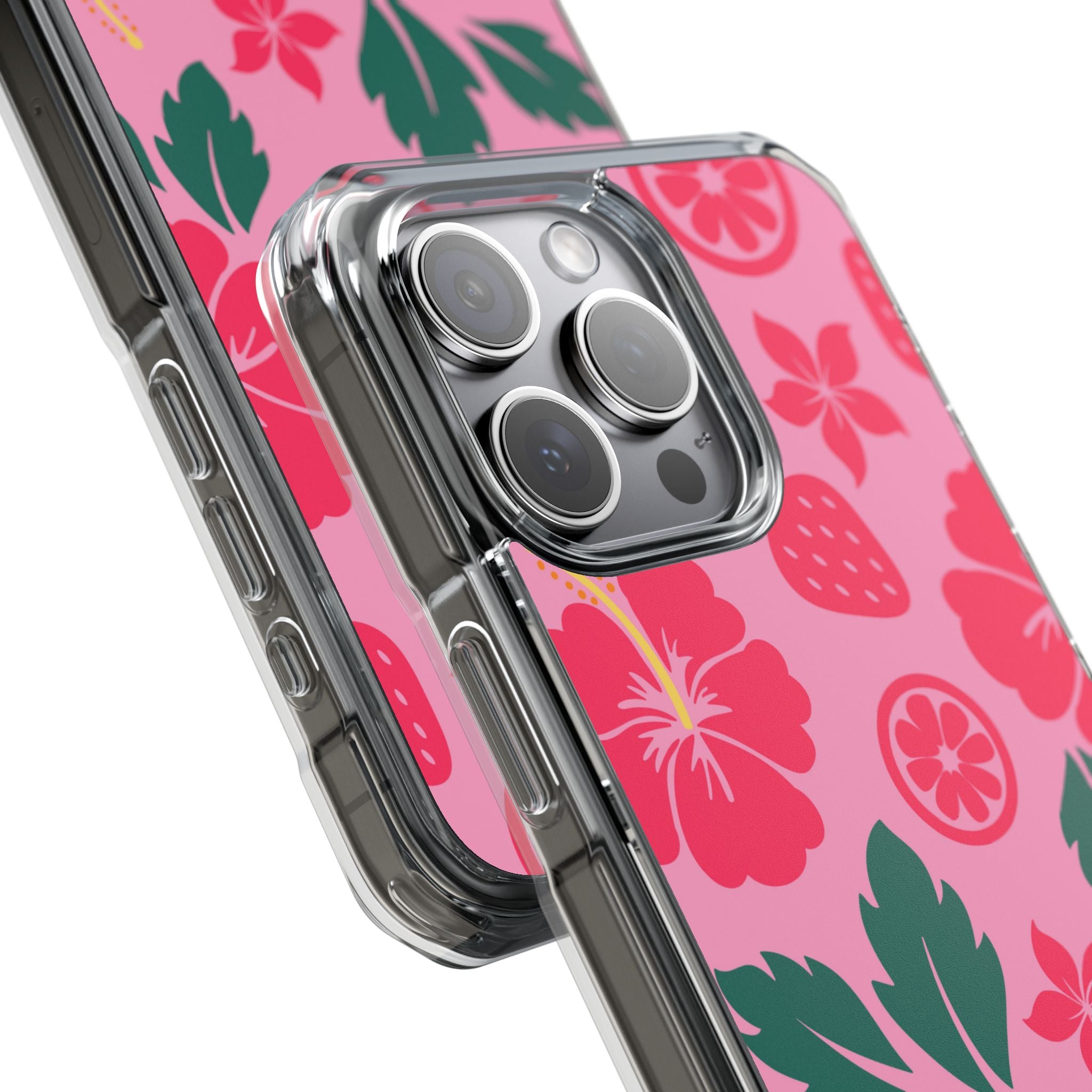 Tropical Hibiscus Harmony iPhone Case - Impact
