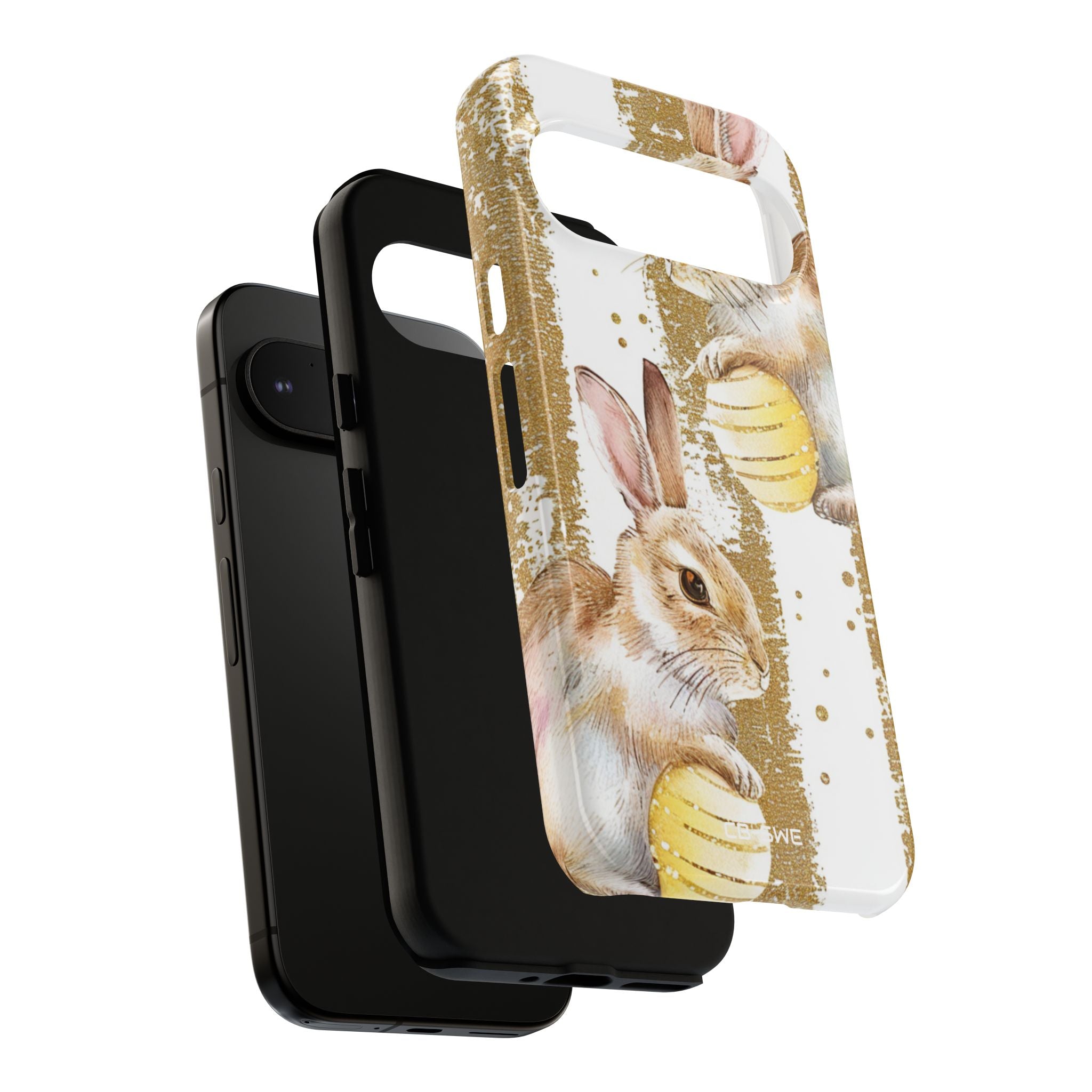 Bunnies Hold Eggs - Google Pixel Case