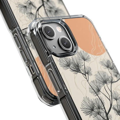 Spiky Tree Sunset iPhone 14 Case - Impact