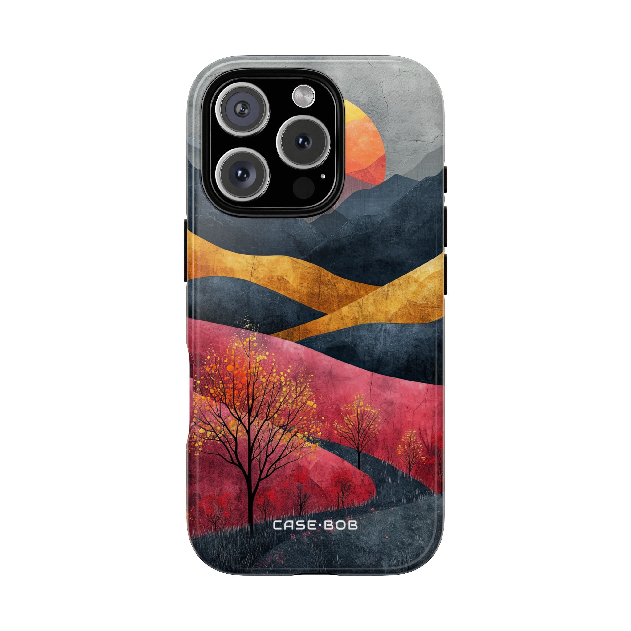 Sunset Mountains iPhone 16 Pro Case - Tough