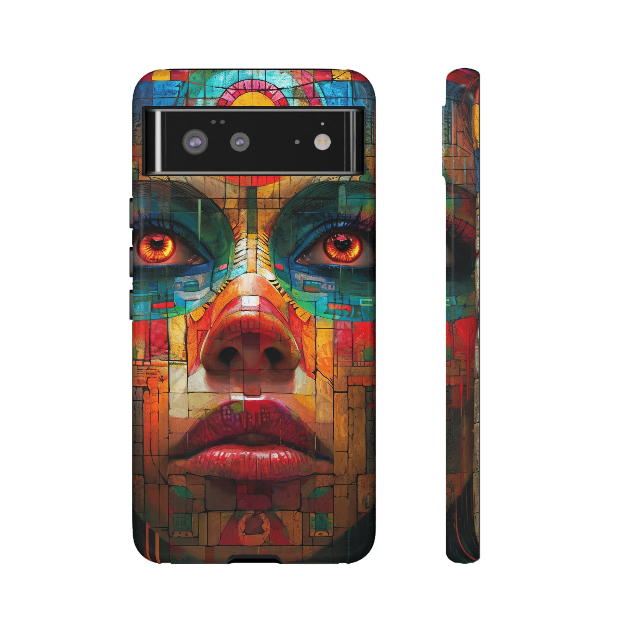 Cultural Geometric Treasures - Protective Phone Case