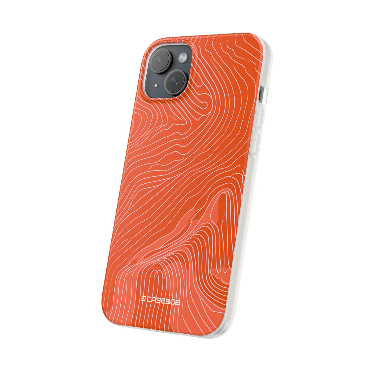 Pantone Tangerine  | Phone Case for iPhone (Flexible Case)