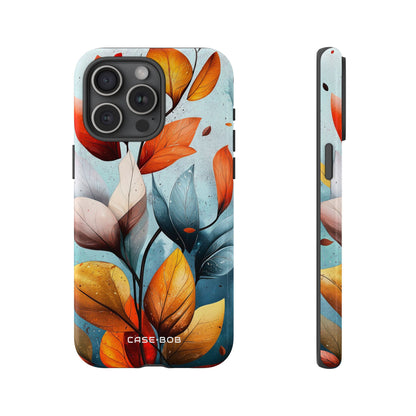 Crimson Veins iPhone 15 Pro Max Case - Tough