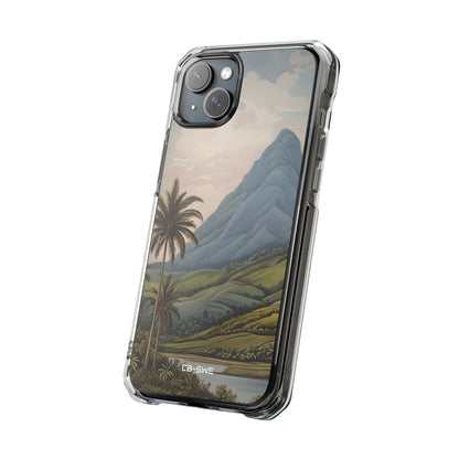 Serene Mountain Oasis iPhone Case - Impact