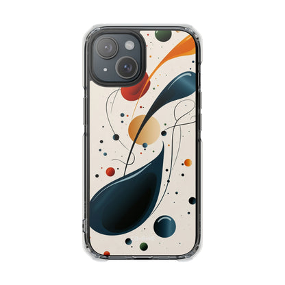 Vibrant Fluid Harmony iPhone Case - Impact