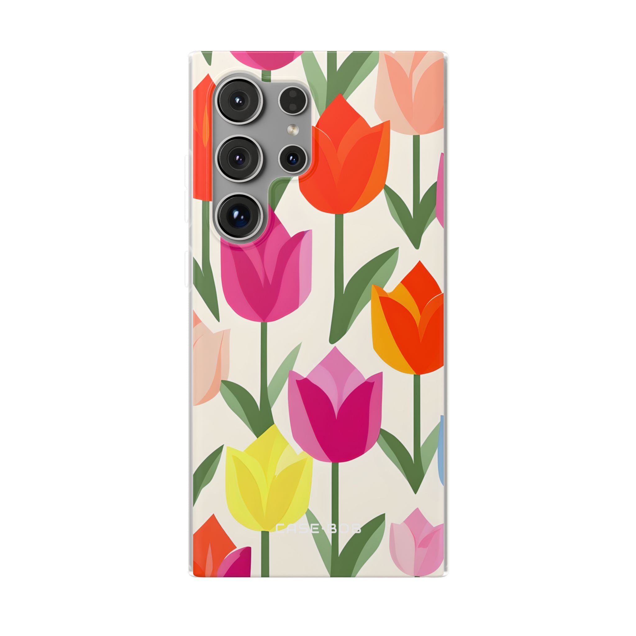 Tulip Harmony Green Samsung S24 Ultra - Soft Case