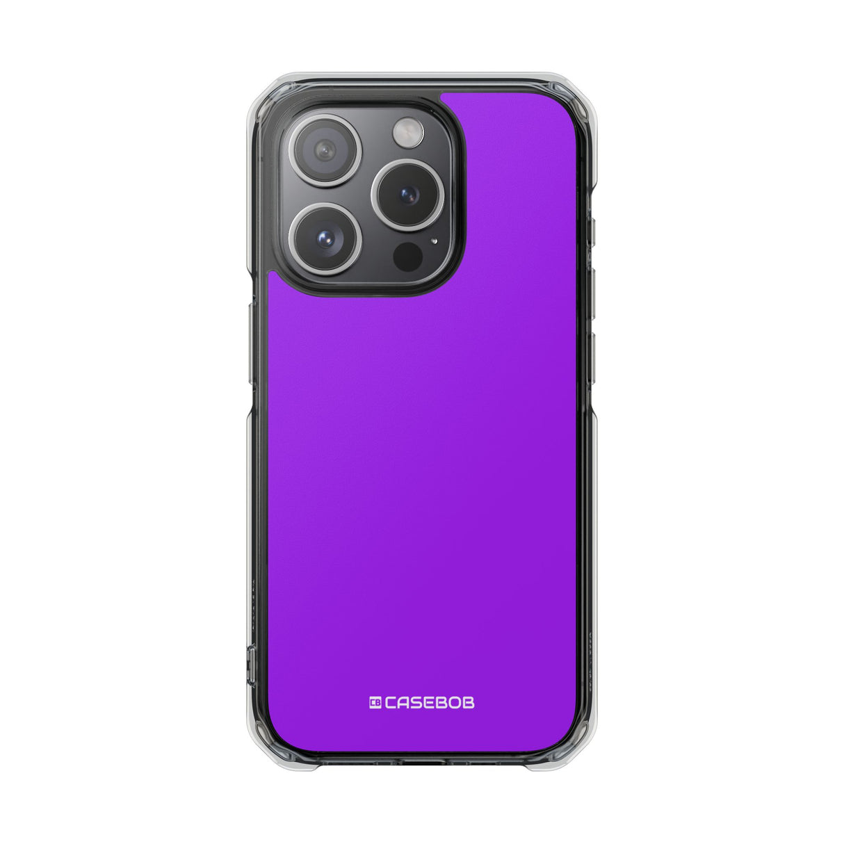 Purple Charm | Phone Case for iPhone (Clear Impact Case - Magnetic)