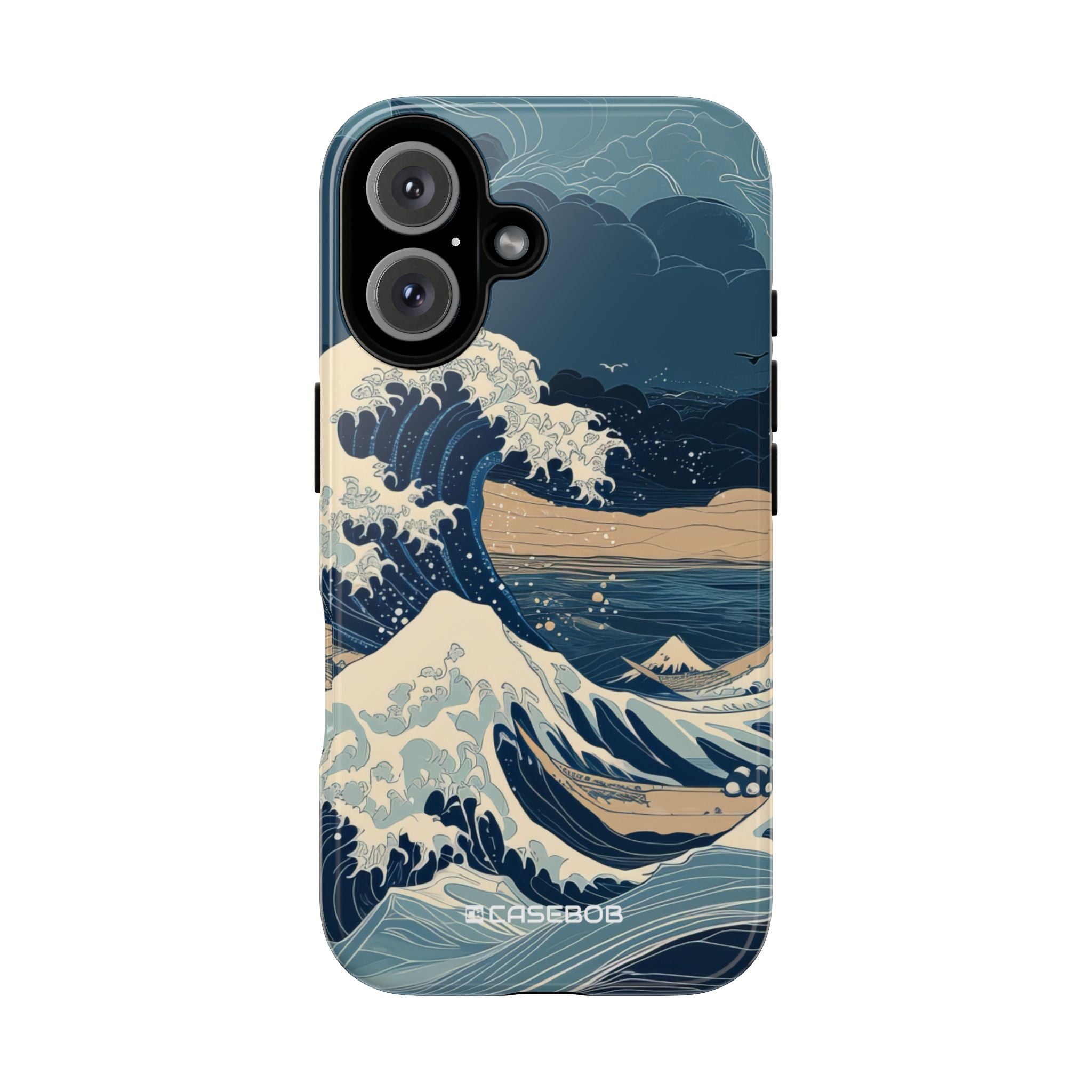 Ocean's Majesty: Ukiyo-e Waves - for iPhone 16