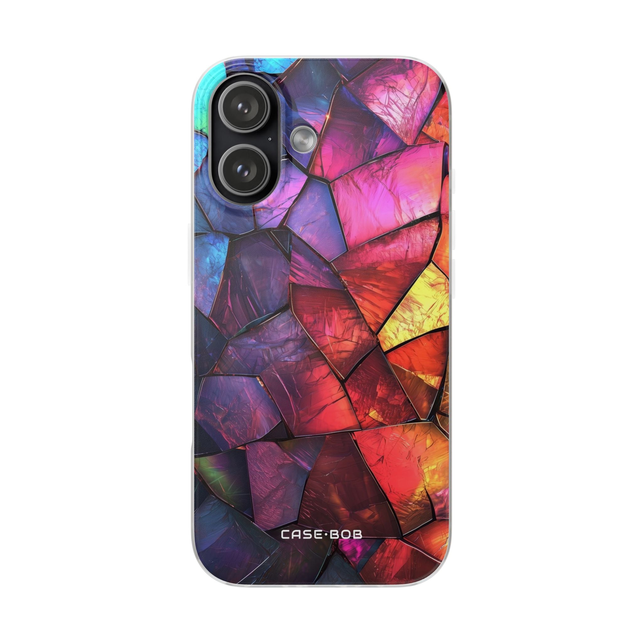 Cracked Prism iPhone 17 Case - Soft