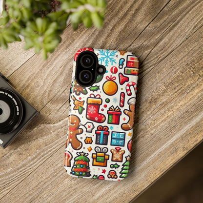 Holiday Icons Celebrate - iPhone Case
