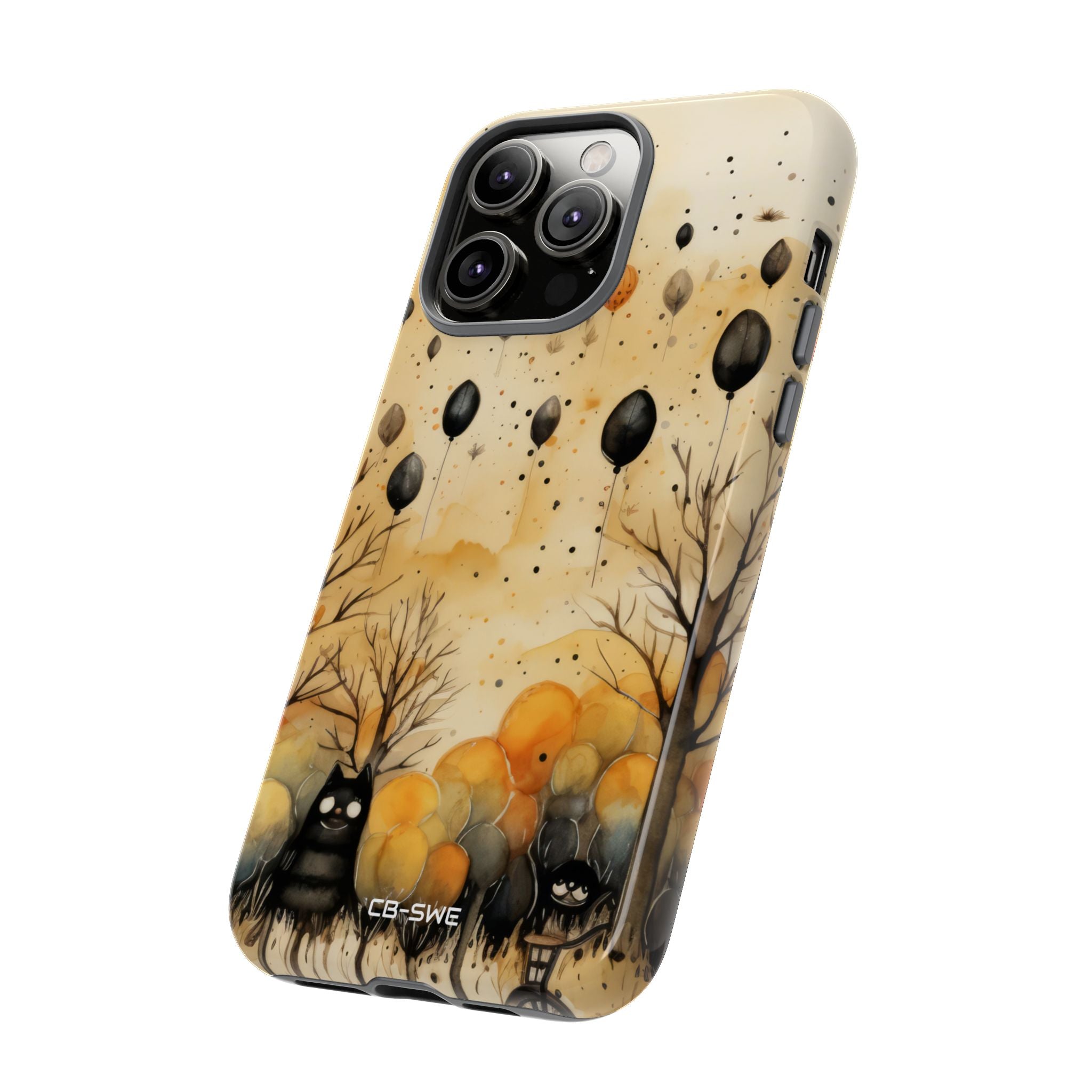 Balloons Drift Skyward - iPhone Case