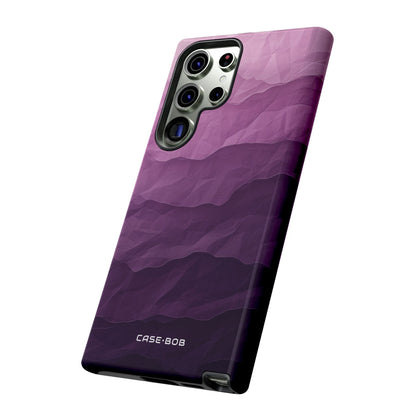 Purple Wave Layers Samsung S23 Ultra Case - Tough