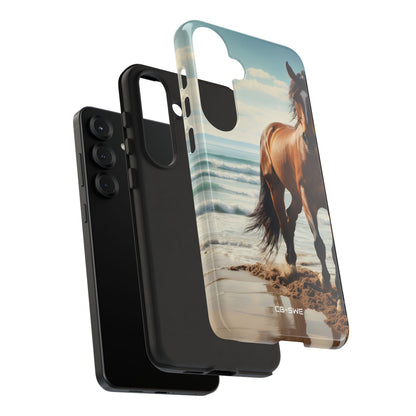 Horse Gallops Shoreline - Samsung Case