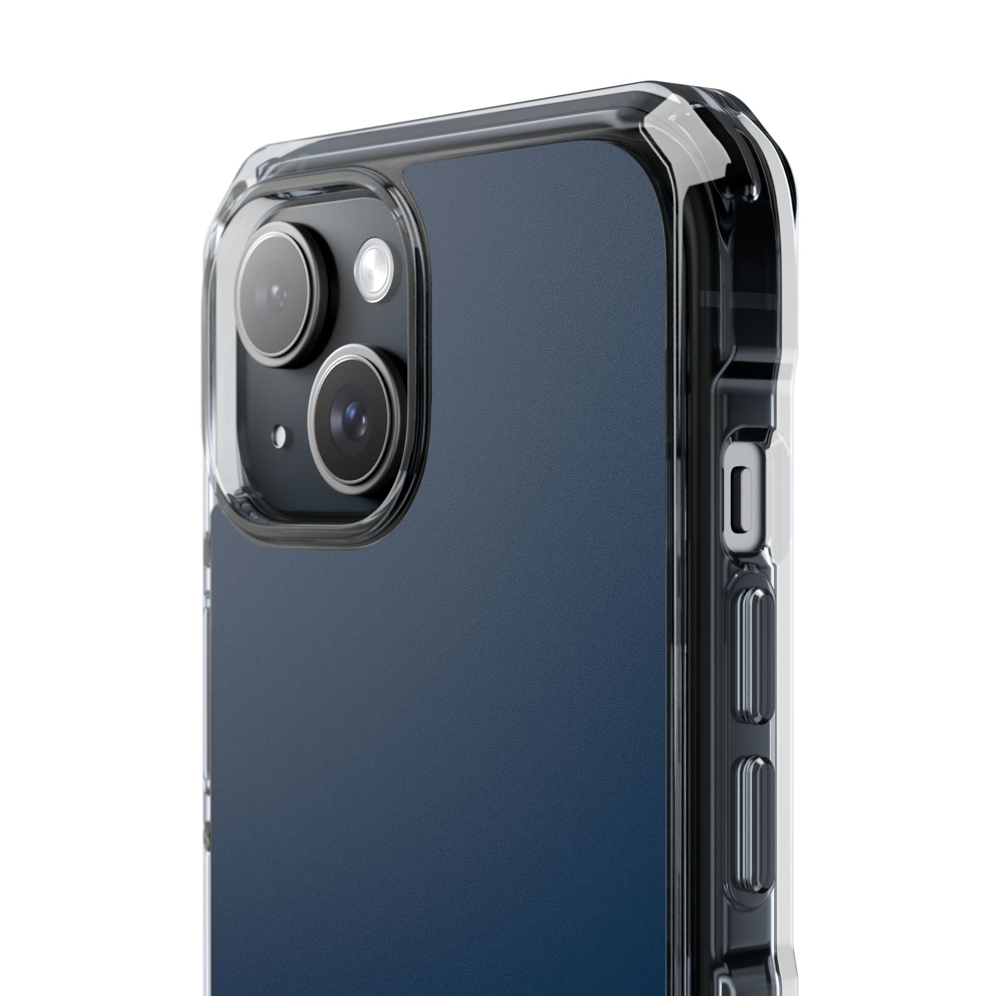 Prussian Blue - Clear Impact Case for iPhone