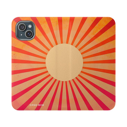 Sunburst Radiance - iPhone 15 Plus Case - Wallet