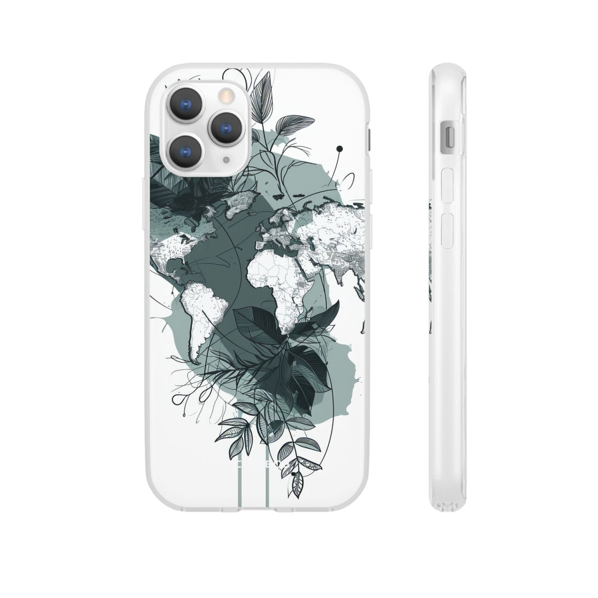 Botanical Cartography | Flexible Phone Case for iPhone