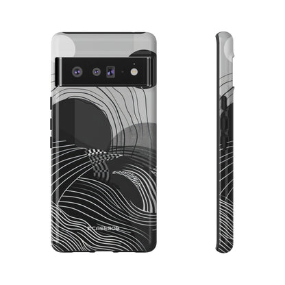 Monochrome Dynamics - Phone Case for Google Pixel