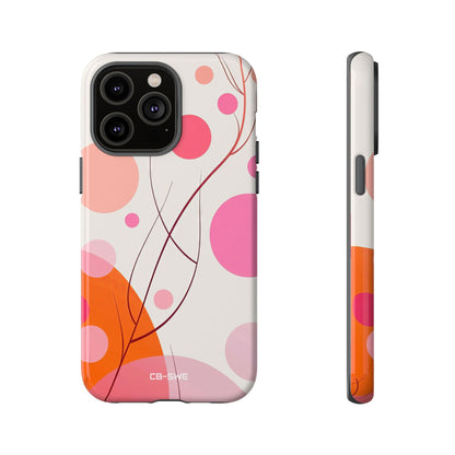 Circles Embrace Lines - iPhone Case