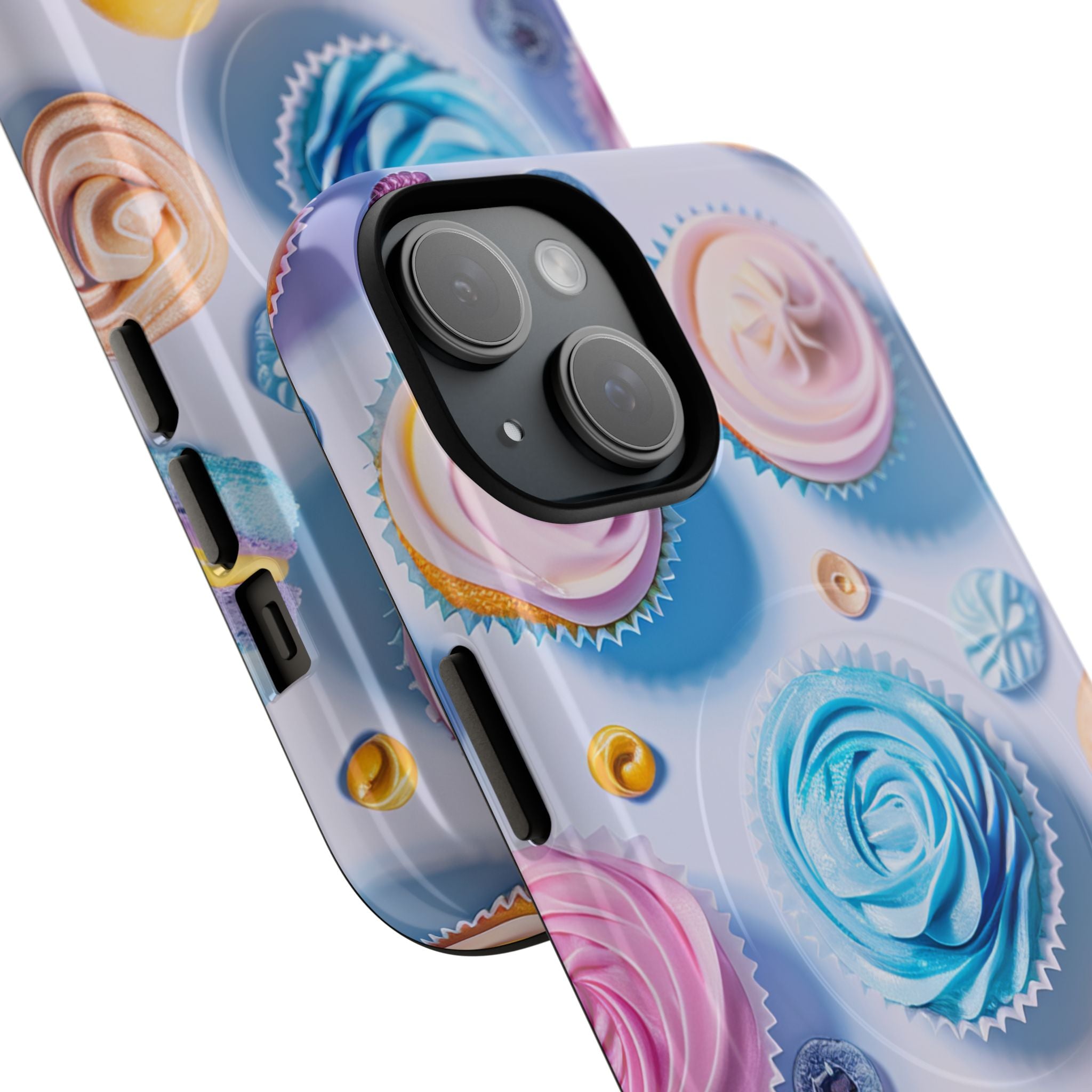 Pastel Whimsy Desserts - Tough + MagSafe® iPhone 15 Phone Case