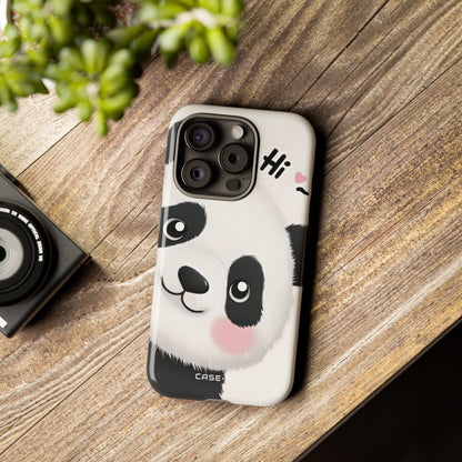 Panda Glow iPhone 15 Pro Case - Tough