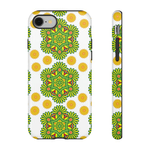 Lime Mandela - Protective Phone Case