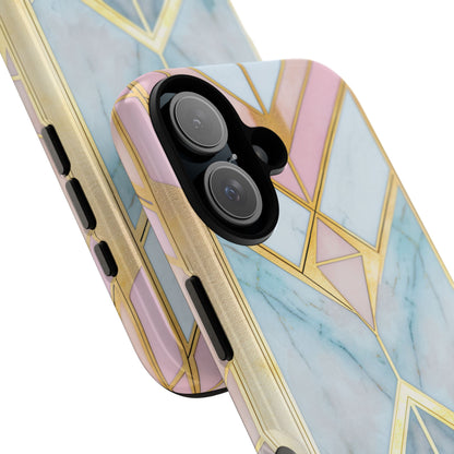 Gold Pink Art Deco - Tough iPhone 16 Phone Case