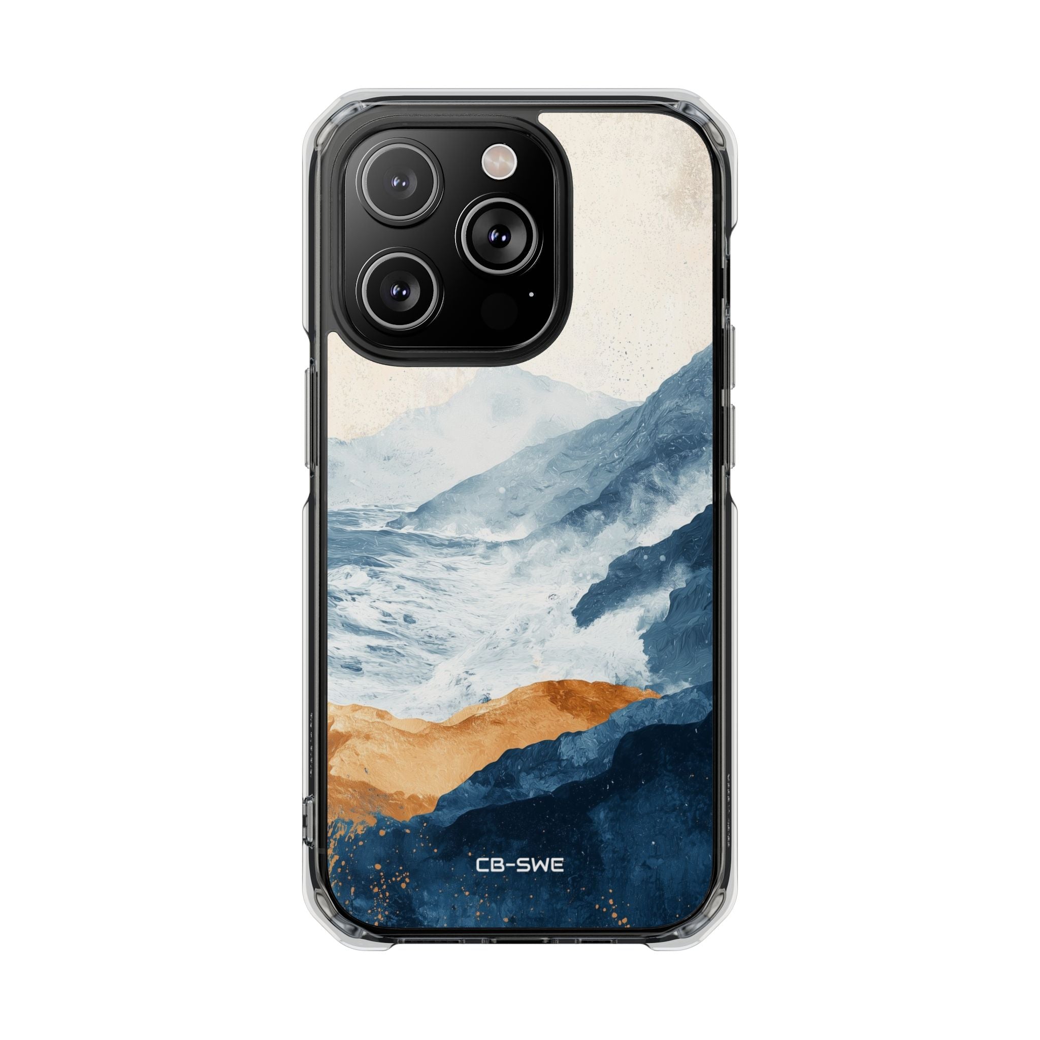 Waves Embrace Shore iPhone Case - Impact