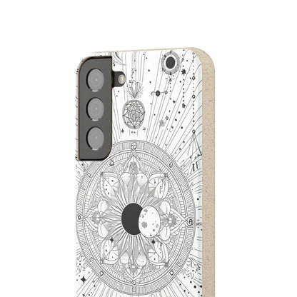 Celestial Mandala Mystique | Biodegradable Phone Case