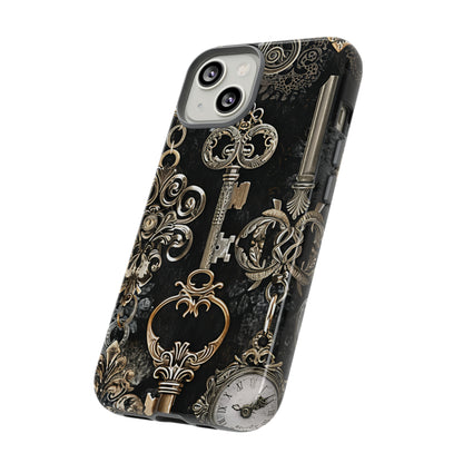 Vintage Love Lockets - Protective Phone Case