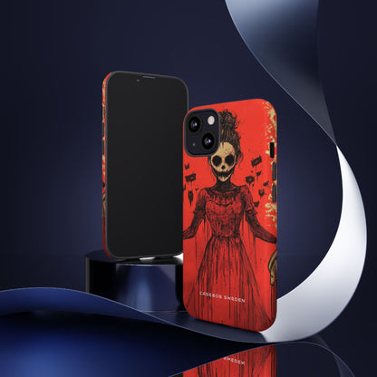 Haunting Scarlet Descent iPhone 13 - Tough Phone Case