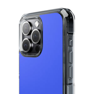 Neon Blue | Phone Case for iPhone (Clear Impact Case - Magnetic)