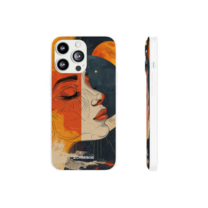 Celestial Duality | Flexible Phone Case for iPhone