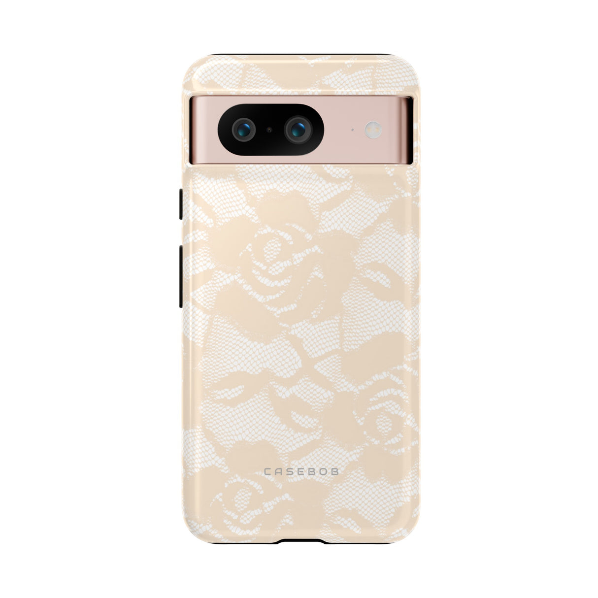 Ivory Lace Gothic Flower Phone Case - Protective Phone Case