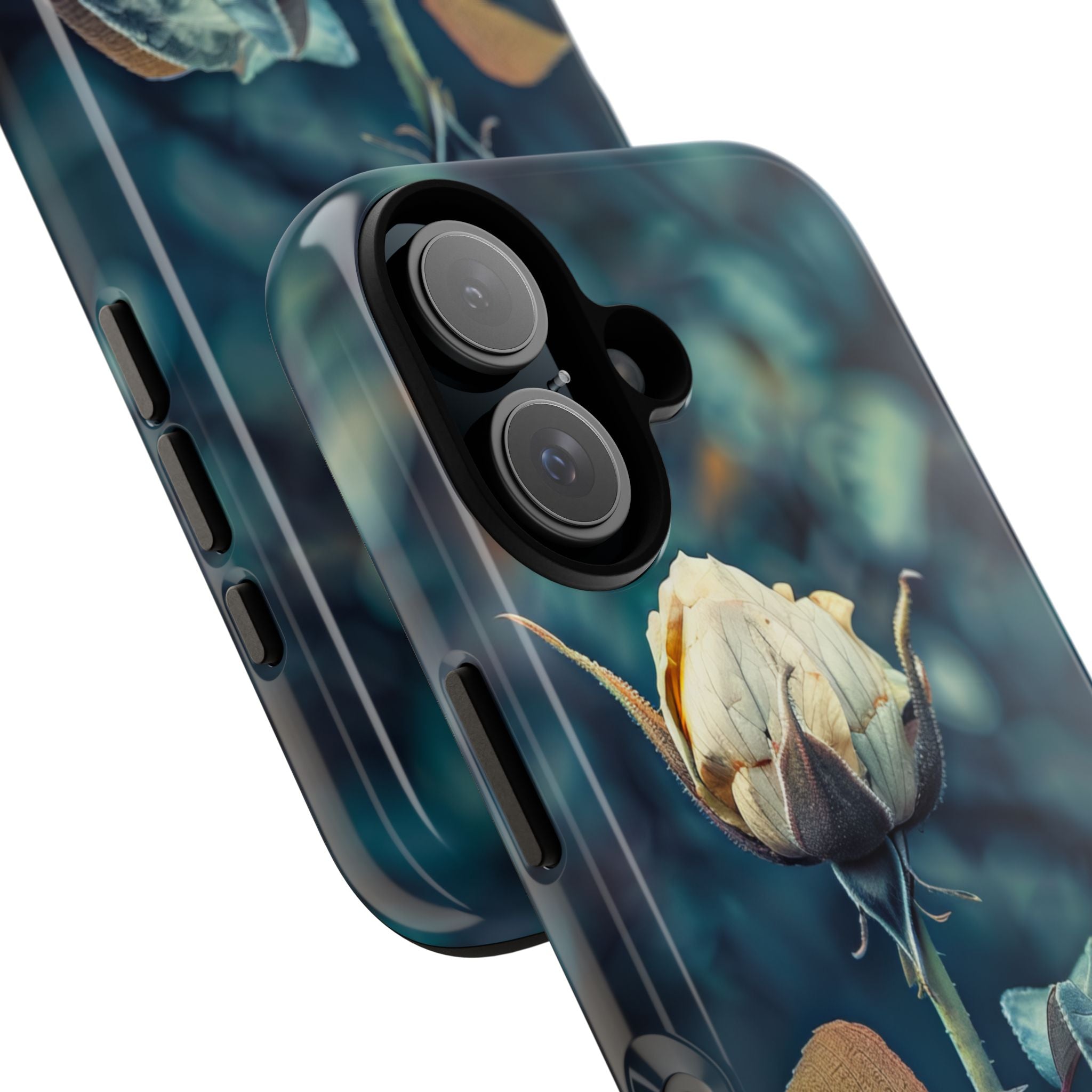 Mystic Rosebud Bloom iPhone 16 - Robust