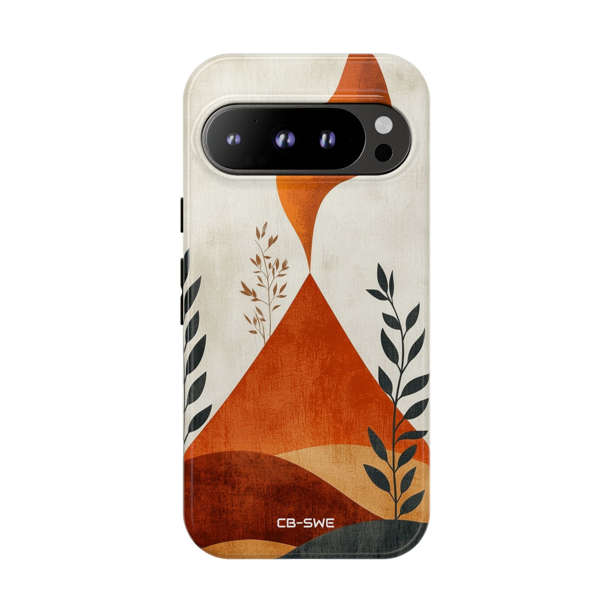 Flames Touch Mountains - Google Pixel Case