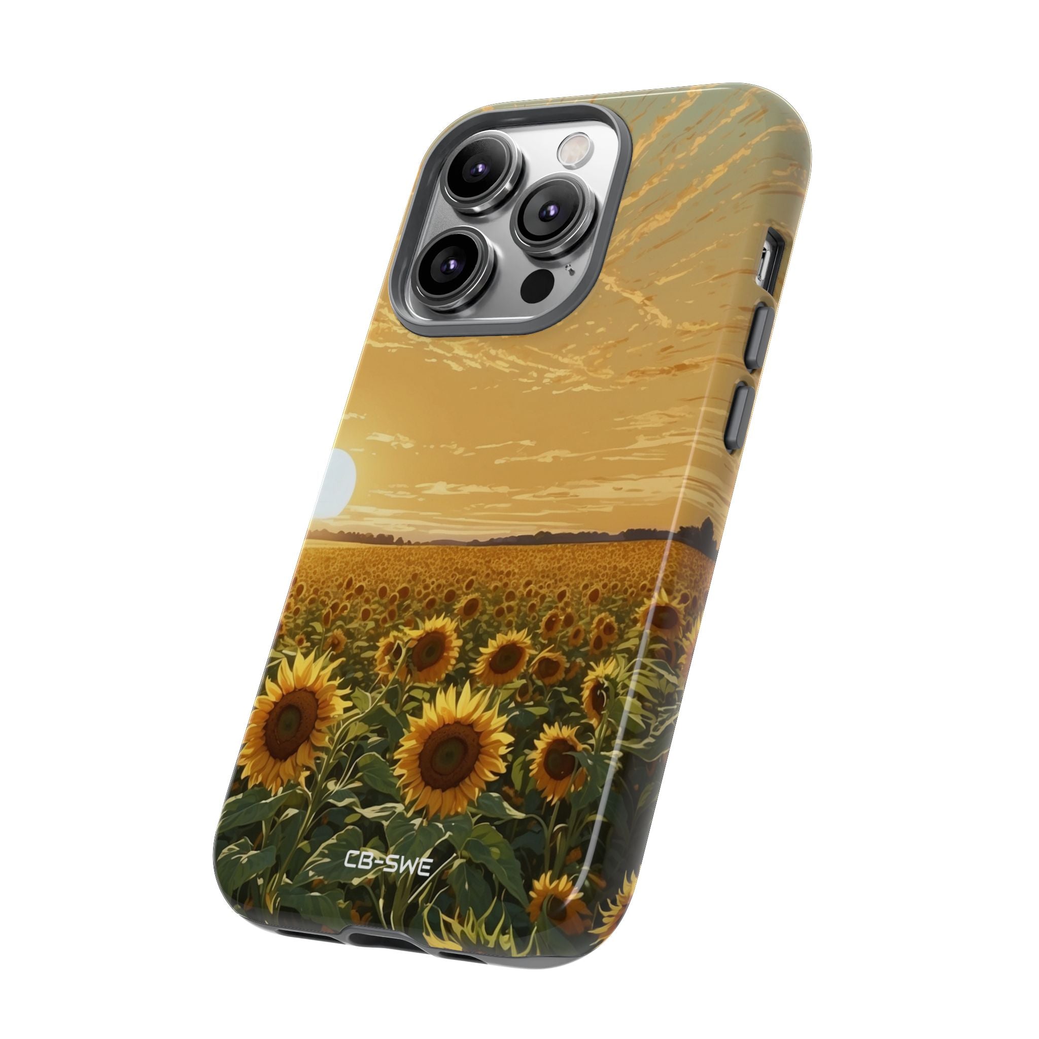 Sunflowers Embrace Light - iPhone Case