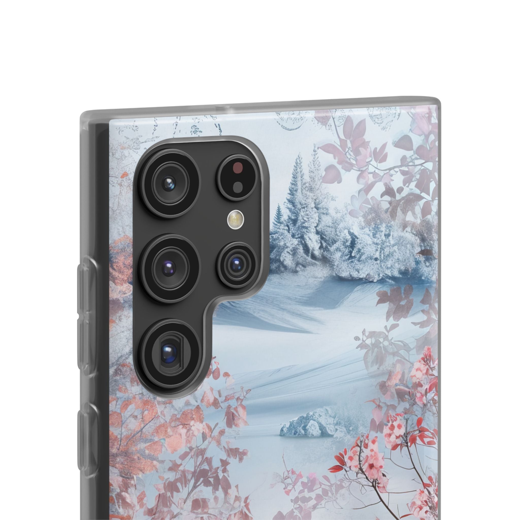 Floral Serenity Case - Flexi Samsung S22 Phone Case