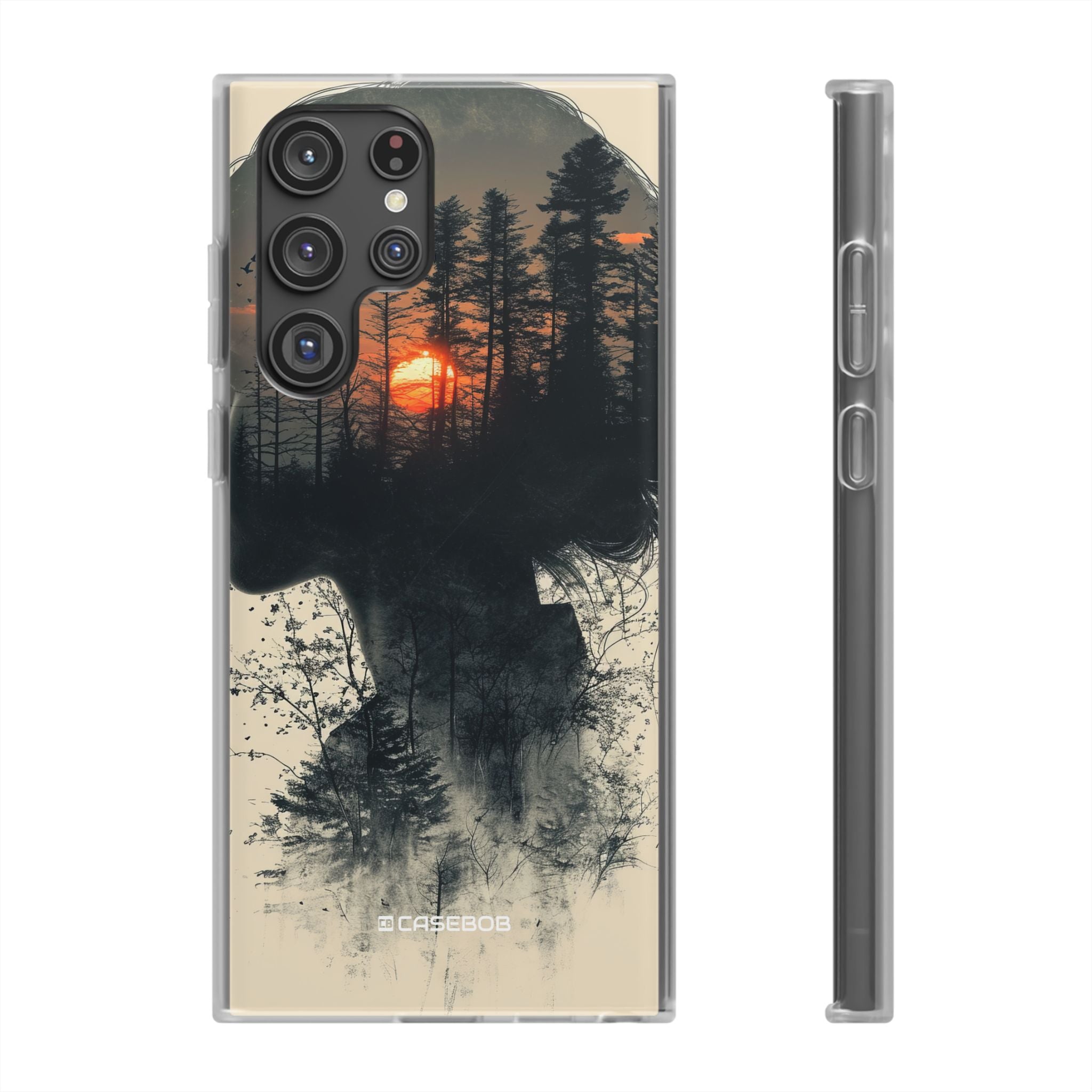 Tranquil Silhouette | Flexible Phone Case for Samsung Galaxy