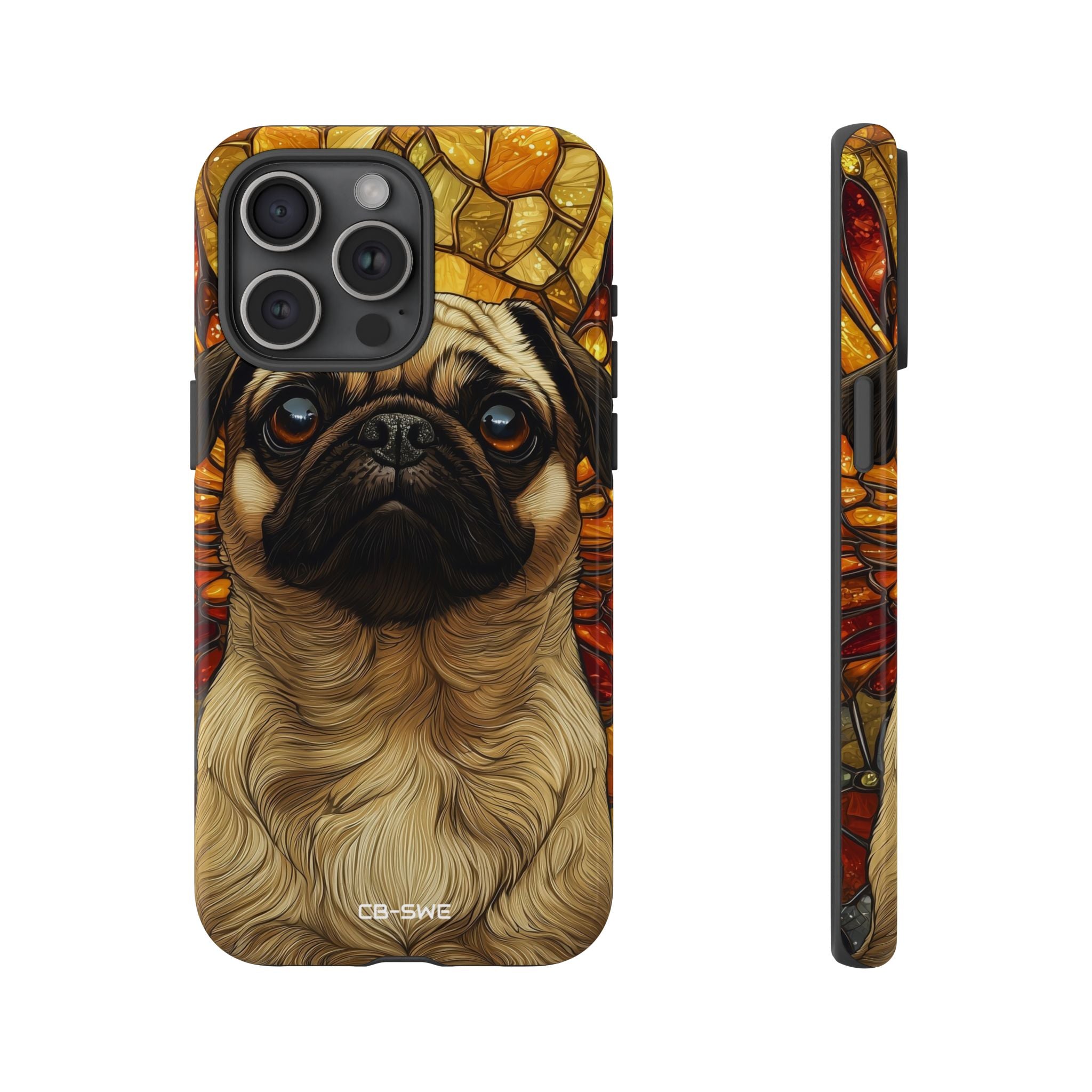 Pug Soars Brightly - iPhone Case
