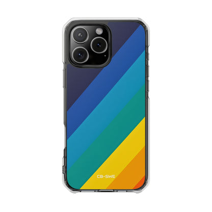 Diagonal Color Spectrum iPhone Case - Impact