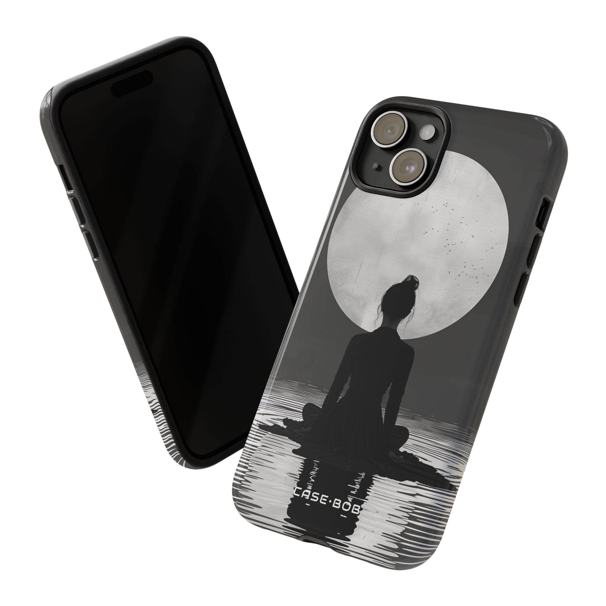 Silhouette Moonlight iPhone 15 Plus Case - Tough