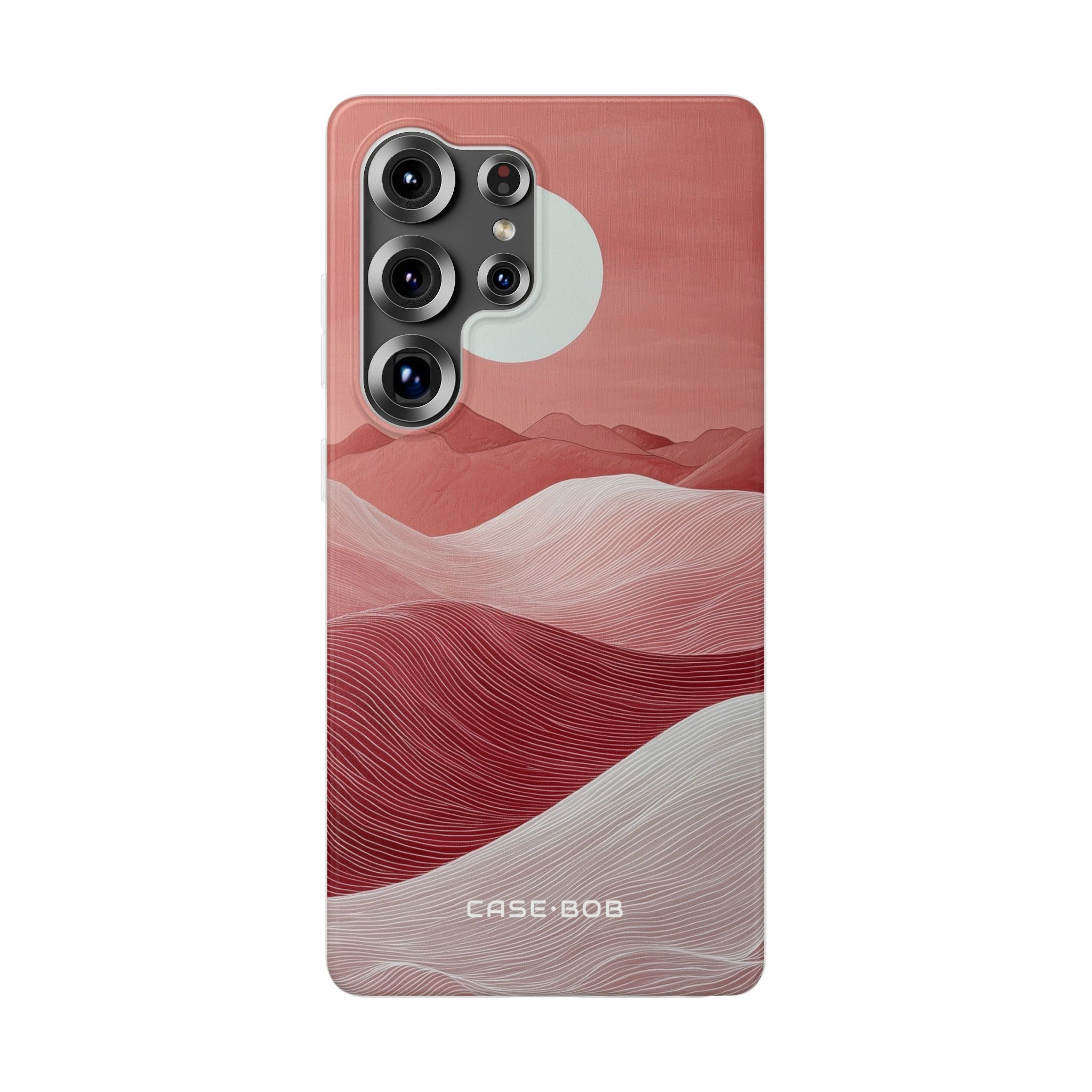 White Orb Dunes Samsung S25 Ultra Case - Soft