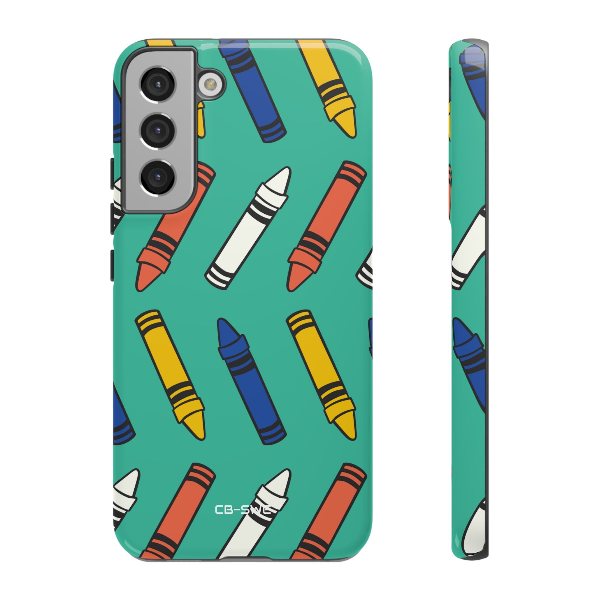 Crayons Dance Playfully - Samsung Case