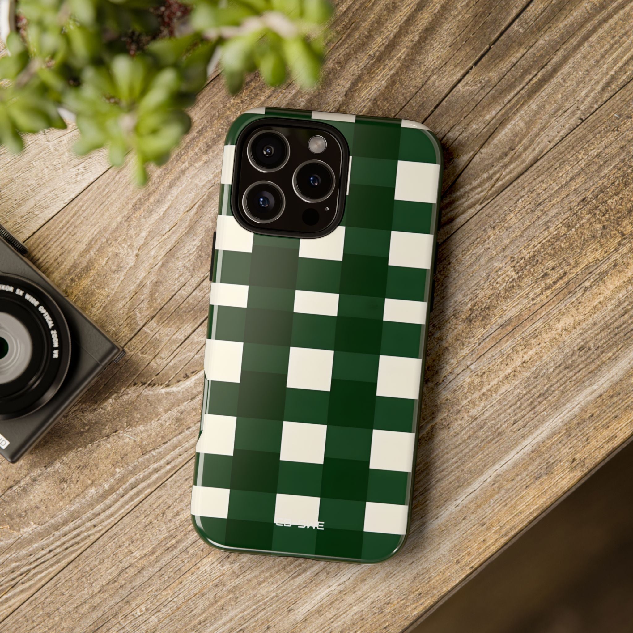 Minimalist Geometric Harmony - iPhone Case