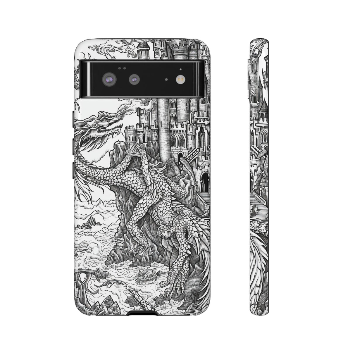 Dragon's Ascent | Protective Phone Case for Google Pixel