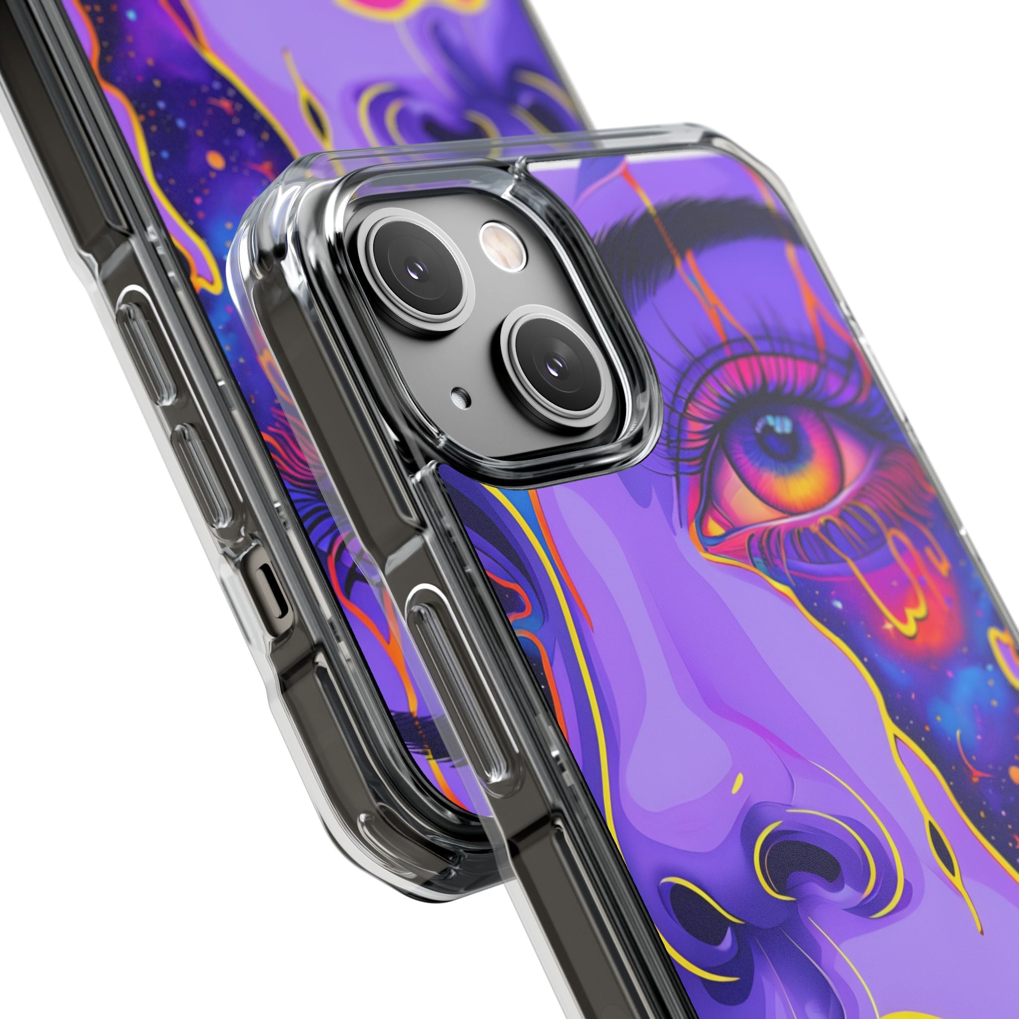 Cosmic Dreamscape Eye iPhone Case - Impact