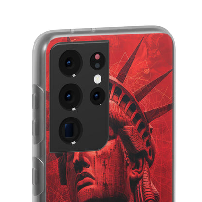 Zen Red Liberty Vision Samsung S21 - Flexi Phone Case