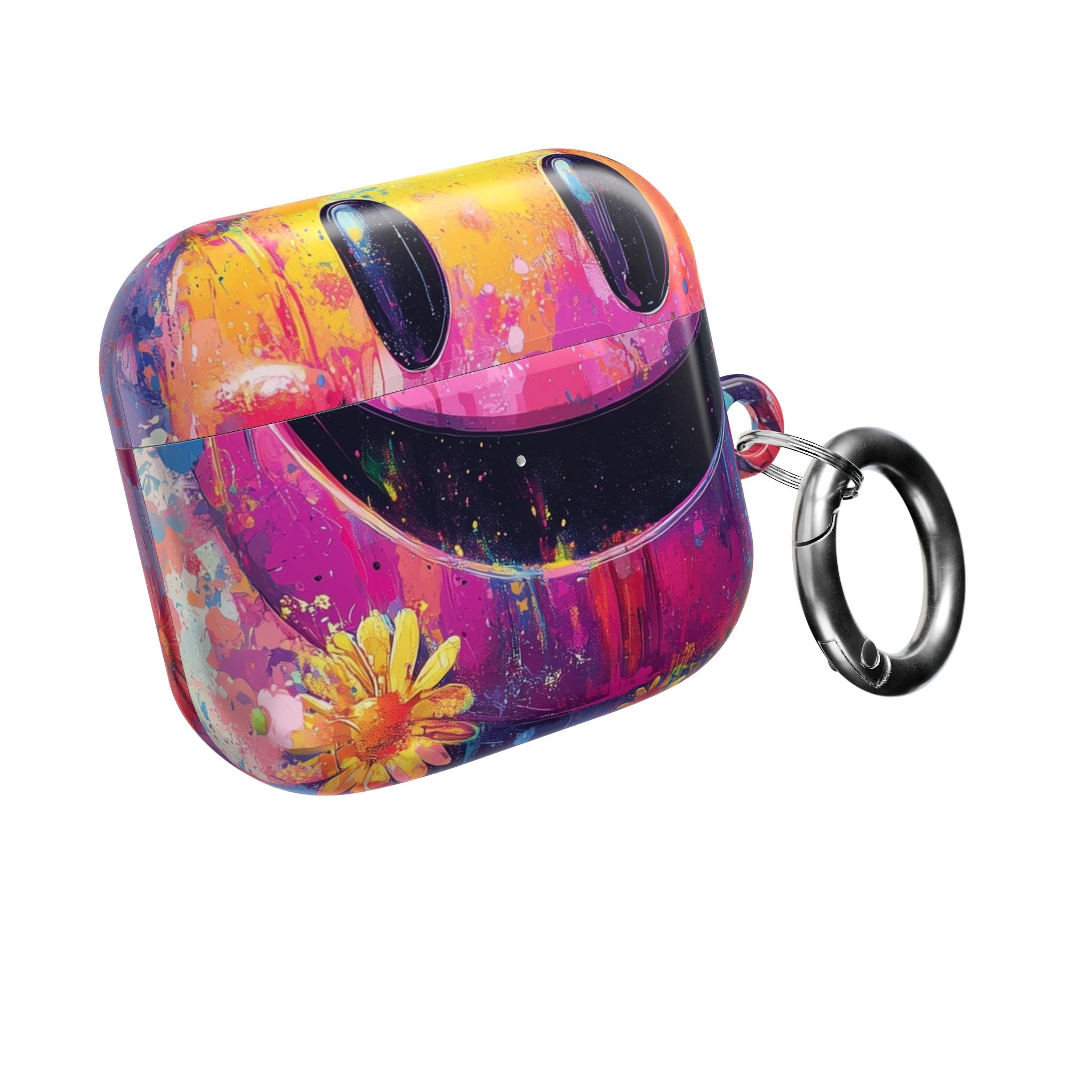 Smiley Bloom Drip - AirPods Case