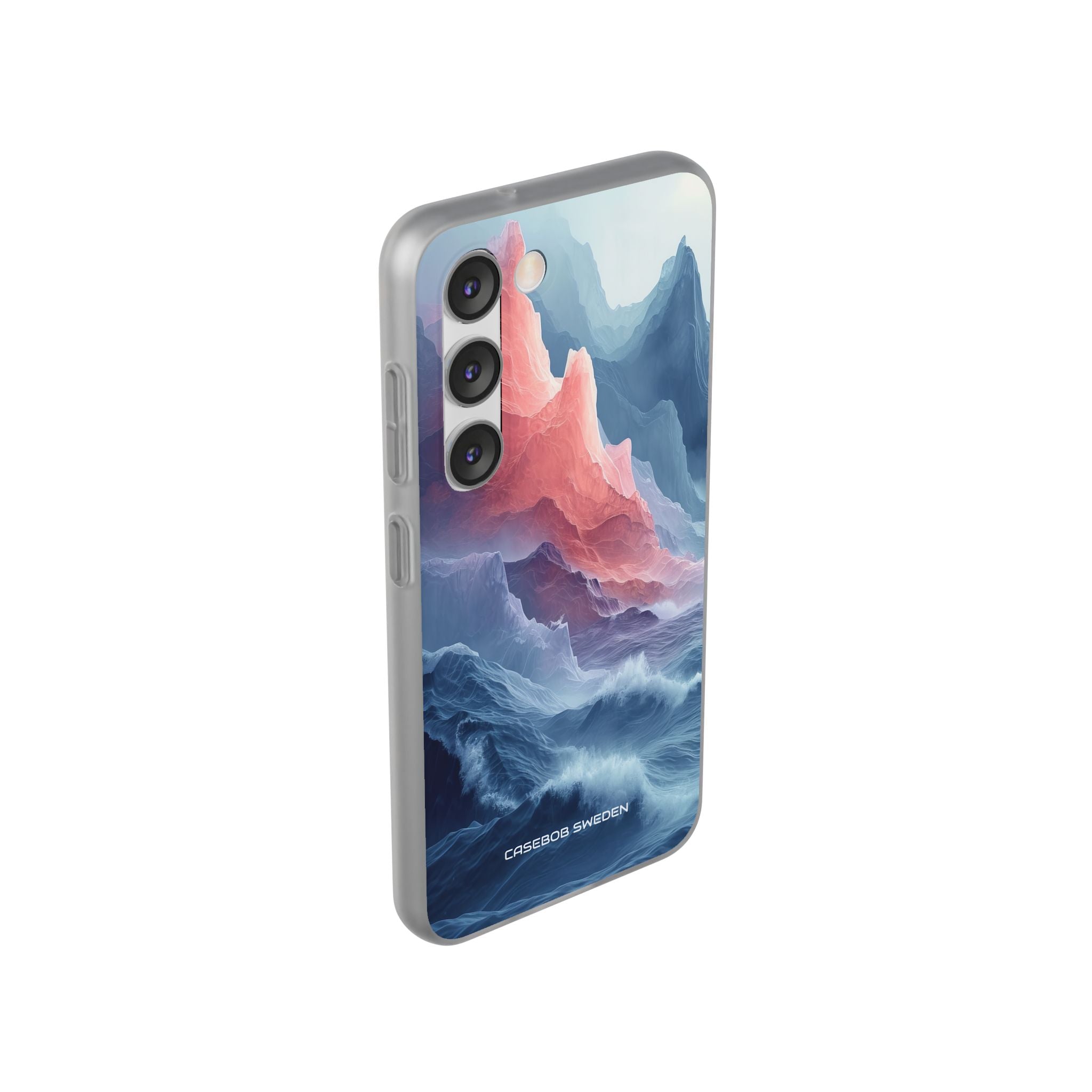 Mountain Wave Serenity - Flexi Samsung S23 Phone Case