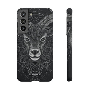 Mystic Ram Mandala | Slim Phone Case for Samsung